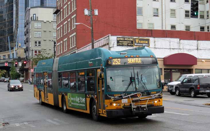 King County New Flyer DE60LFR 6902